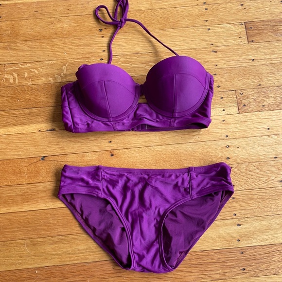 American Eagle cutout corset style bathing suit - Picture 1 of 4